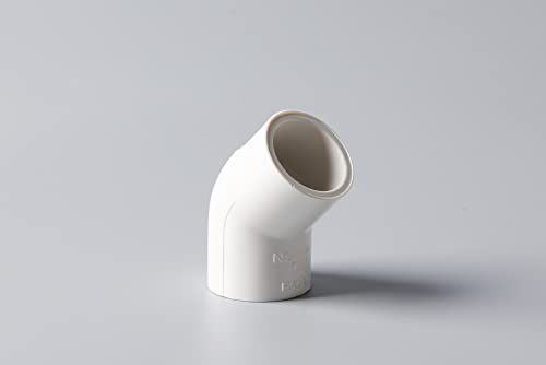 Rainbow Dream 1/2-Inch 45 Degree PVC Pipe Elbow - 15 Packs, White - Image 5