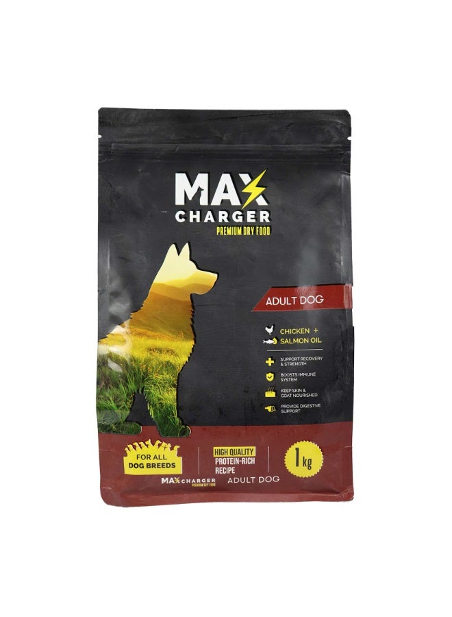 MAX CHARGER ADULT DOG DRY FOOD 1 KG