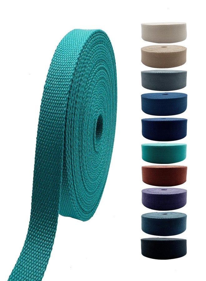 Dortrue 1 Inch Heavy Cotton Webbing 10 Yard Webbing Straps for Bags Handles,Tote Bag Webbing，Cloth Belt,Making Outdoor Supplies - Image 1