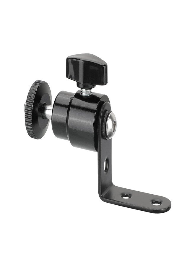 CAMVATE 1/4"-20 Screw Connector Ball Head Support with L Type Wall Mount for Surveillance Monitor - 2875 - Image 4