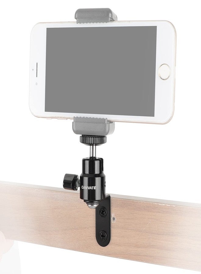 CAMVATE 1/4"-20 Screw Connector Ball Head Support with L Type Wall Mount for Surveillance Monitor - 2875 - Image 3
