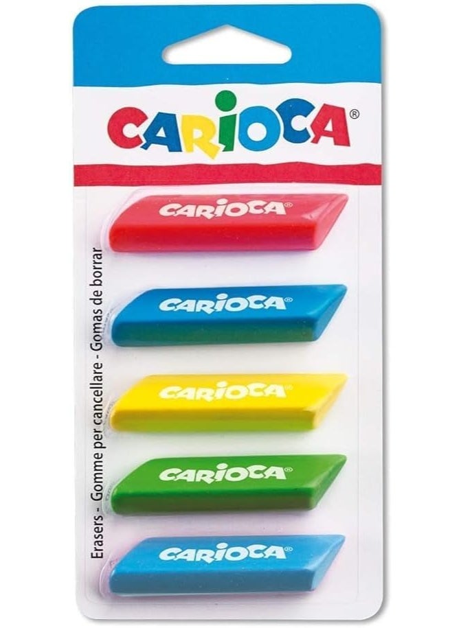 كاريوكا استيكة ملونة من كاريوكا - 5 قطع - Image 1
