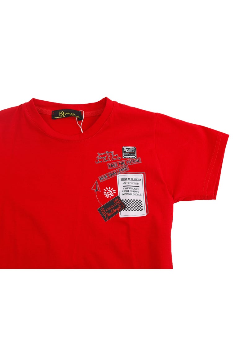 KJ Boy Printed T-Shirt  - Image 2