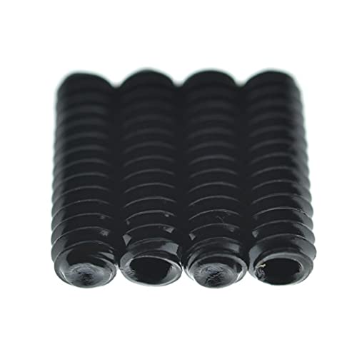 KAISH 50x US 440 x 38 Black Guitar Bridge Saddle Height Adjustment Screws for StratocasterTelecaster - Image 3