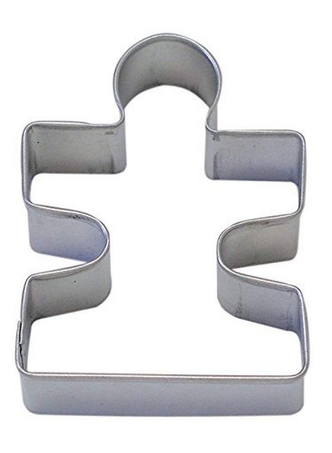 CybrTrayd R&M Puzzle Piece 3.25" Cookie Cutter, Metallic