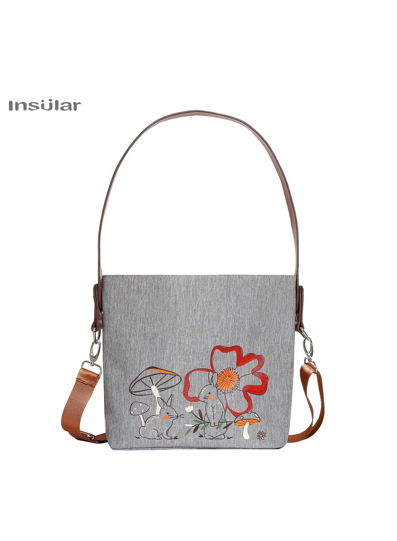 insular One Shoulder Fashionable Mommy Bag - Image 1