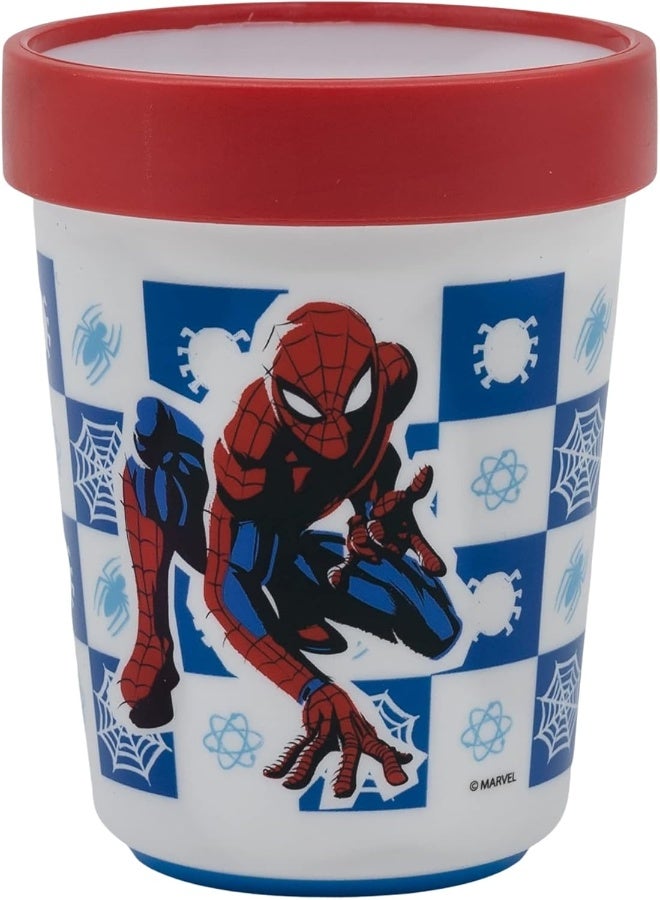 STOR كوب ستور غير قابل للانزلاق ثنائي اللون بريميوم 260 مل سبايدرمان منتصف الليل - Image 1