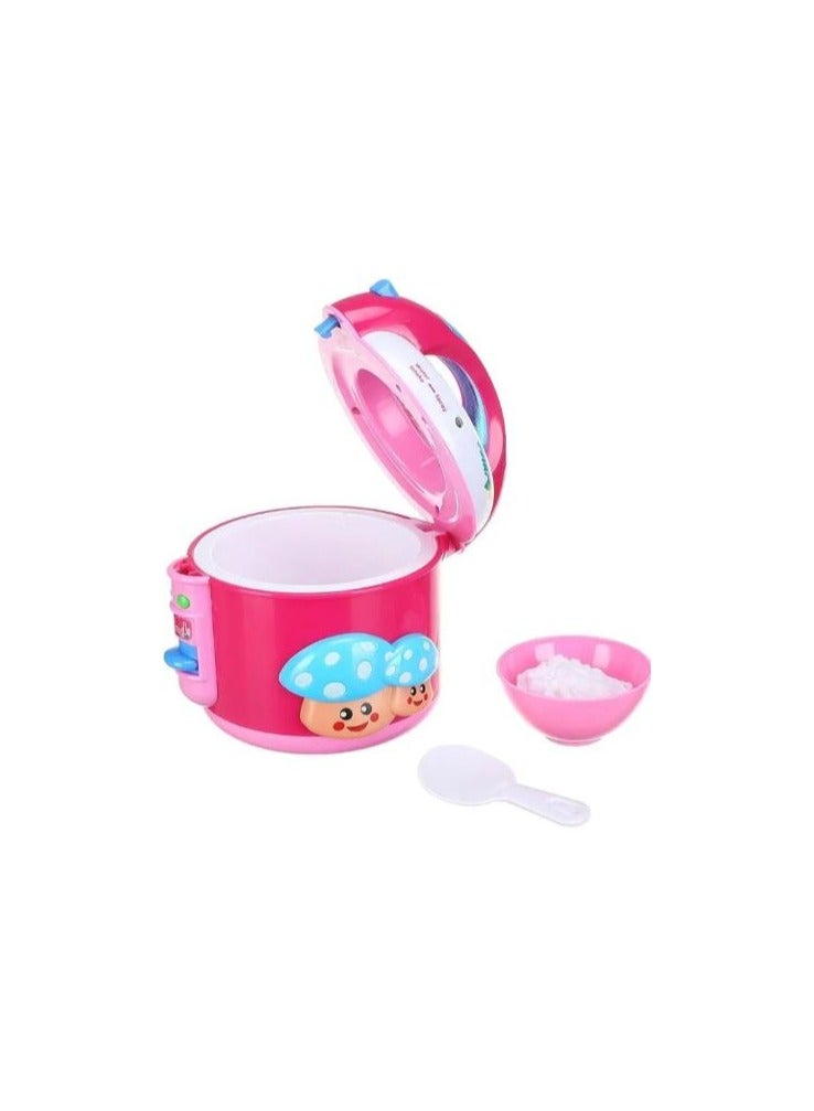 سويت هوم لعبة طباخة أرز مع طبق ومعلقة ورز – ألوان متعددة - Image 2
