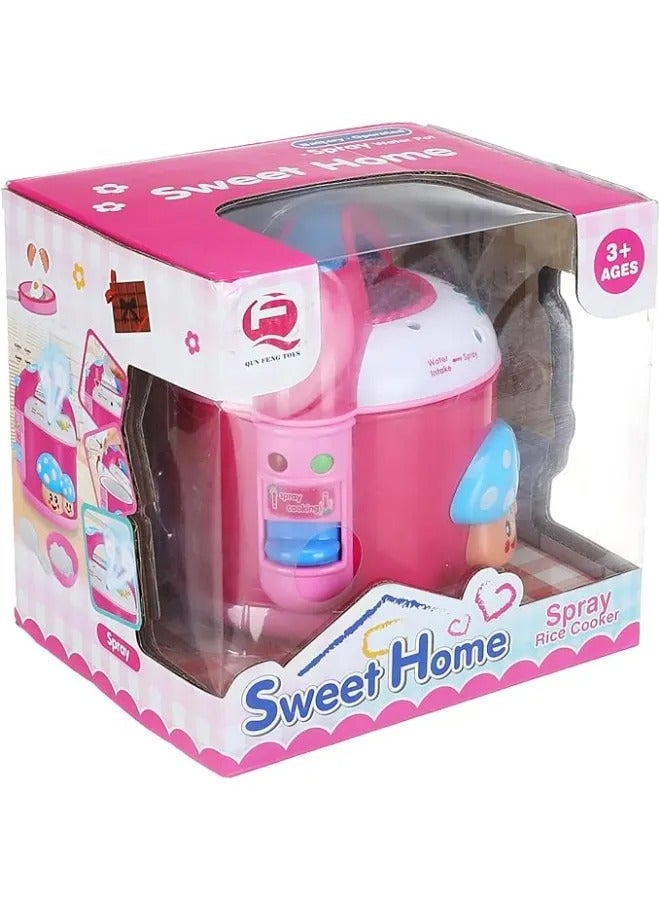 سويت هوم لعبة طباخة أرز مع طبق ومعلقة ورز – ألوان متعددة - Image 3