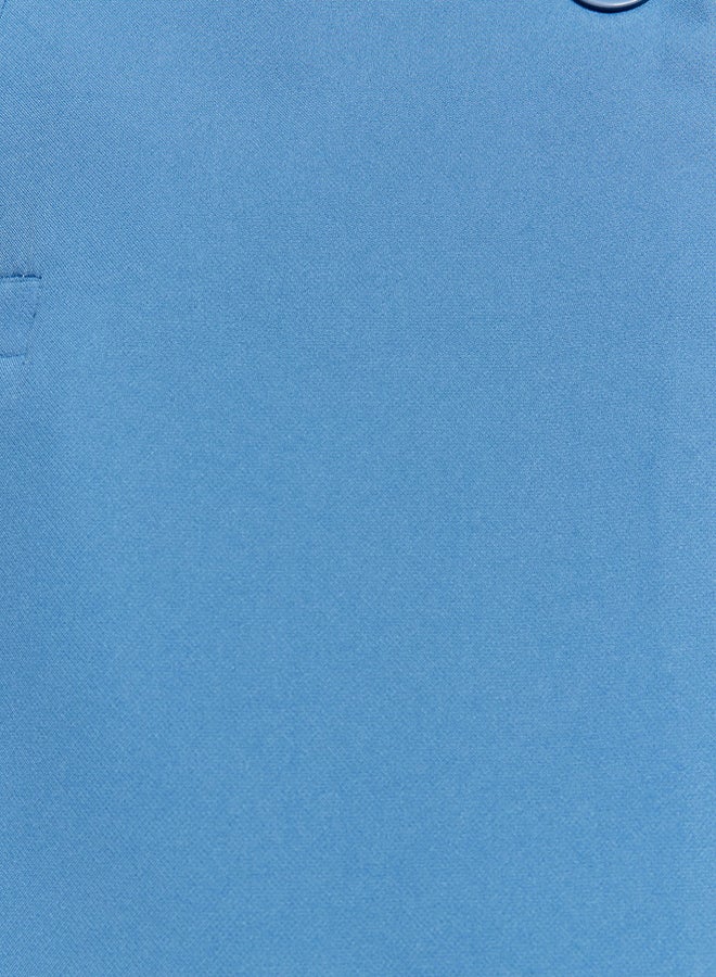 trendyol Dark Blue Regular Lining Detailed Woven Blazer Jacket - Image 5