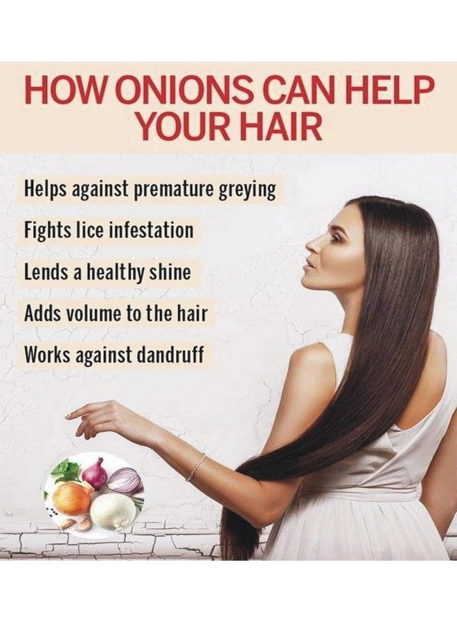 Satvayush Khadi Onion Hibiscus Hair Oil ; Hair Growth ; Hairfall Control ; Ayurvedic ; Natural & Herbal ; 4X More Effective ; For All Hair Types (Male & Female) 100 Ml - Image 5