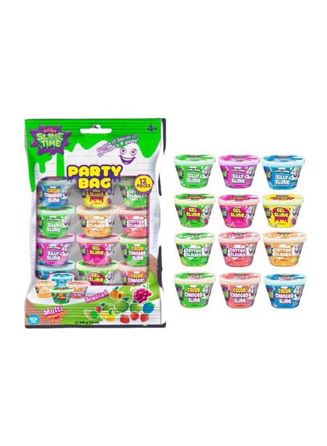 Slimetime Novelties Partybag 12 Cans 340 g - Image 1
