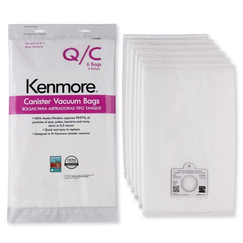 Kenmore Canister Vacuum Bags Type Q  C 6 - Image 2