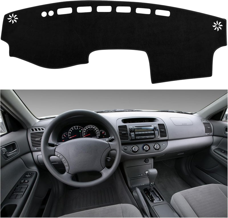 SPEEDWOW Dashboard Cover Mat for Toyota Camry 2002-2006 - Image 1