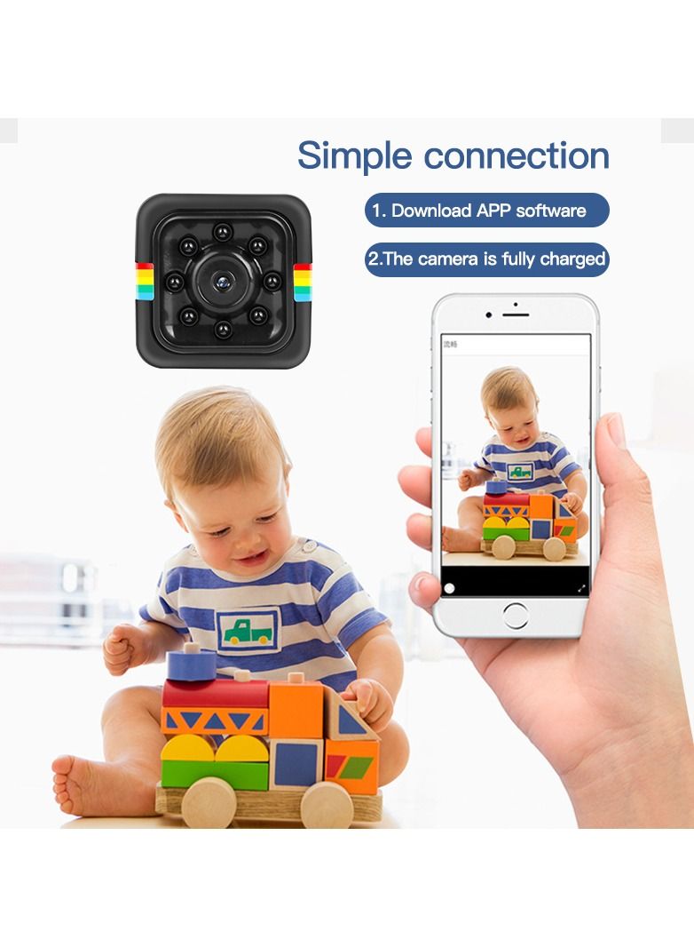 Generic Wifi Mini Camera Sq11 Outdoor Sports Night Vision Infrared Wireless Surveillance Cam  - Image 3