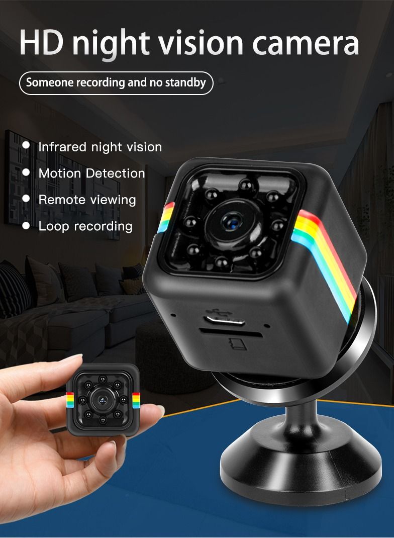 Generic Wifi Mini Camera Sq11 Outdoor Sports Night Vision Infrared Wireless Surveillance Cam  - Image 4