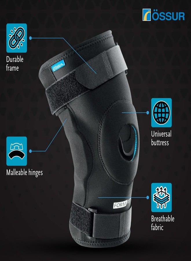 Ossur Össur Form Fit Knee Hinged Sleeve - Advanced Orthopedic Support for Effective Pain Relief, Injury Recovery, and Maximum Knee Stability - Designed for Comfort and Performance (Small) - Image 3