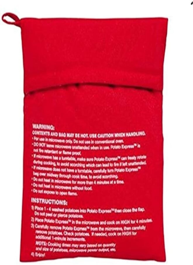 Generic Microwave potato cooker bag potato express pouch - 2724647740614 