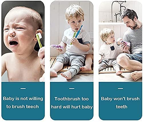 RENARSH Kids Toothbrushes Soft Silicone Children U Shape Toothbrush Whole Mouth Teeth Cleaning All Round Toothbrush for Kids Baby 2-12 Years Old (Heart Handle Toothbrush) - Image 3