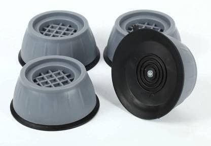 DP FASHION DP FASHION 4 PCS Anti Vibration Pads for Washing Hine Rubber Foot Pad MoistureProof Noise Reduction Washer Bot Port Anti Slip Mats for Refrigerator Table Furniture  - Image 2