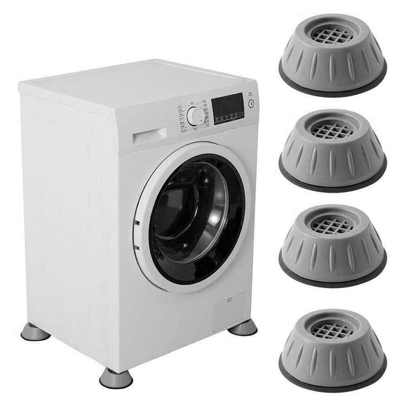 DP FASHION DP FASHION 4 PCS Anti Vibration Pads for Washing Hine Rubber Foot Pad MoistureProof Noise Reduction Washer Bot Port Anti Slip Mats for Refrigerator Table Furniture  - Image 5