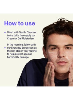 Curology Curology Gentle Facial Cleanser, Lightly Foaming Face Wash, For Sensitive, Dry or Oily Skin Types, Hydrating Gel Texture, Fragrance Free Skin Care, 5 fl oz  - Image 5