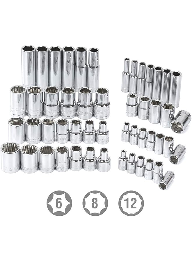 WORKPRO 450-Piece Mechanics Tool Set, Universal Professional Tool Kit With Heavy Duty Case Box - Image 3