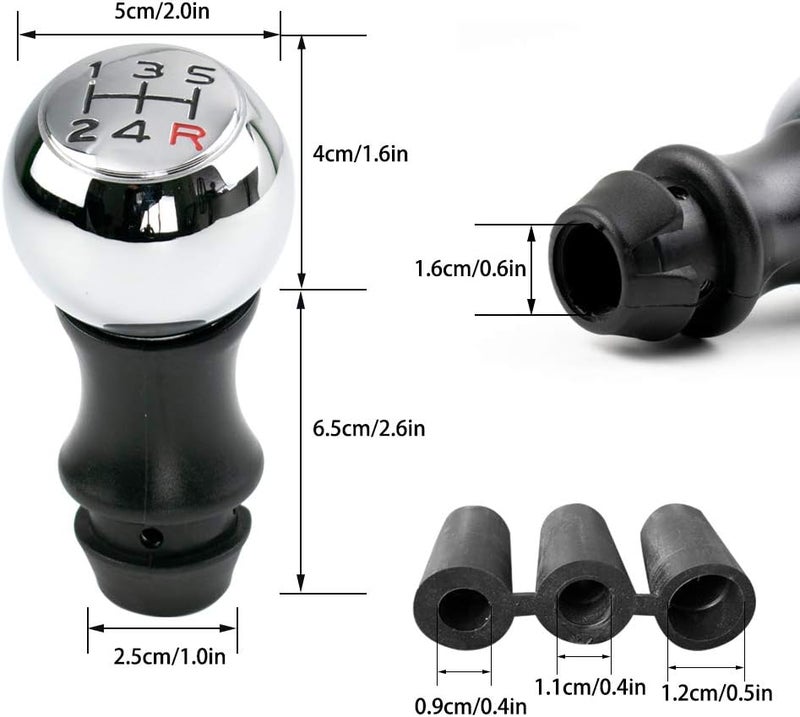 Wivplex Universal 5 Speed Gear Shift Knob - Image 2