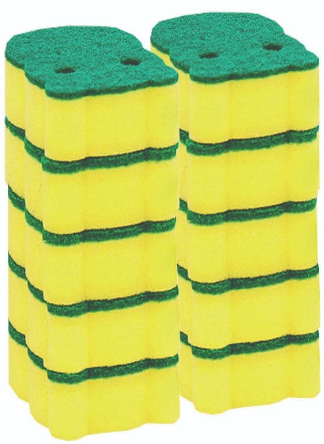 ZCM-HAPPY 10-Piece Cleaning Sponge Baby Hippo  - Image 1