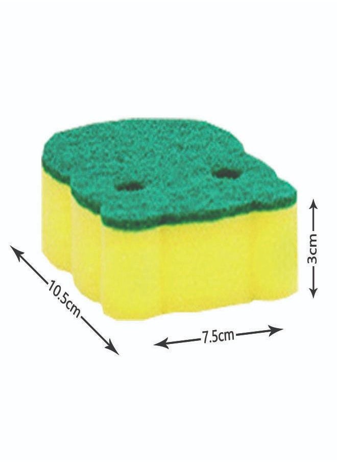 ZCM-HAPPY 10-Piece Cleaning Sponge Baby Hippo  - Image 3