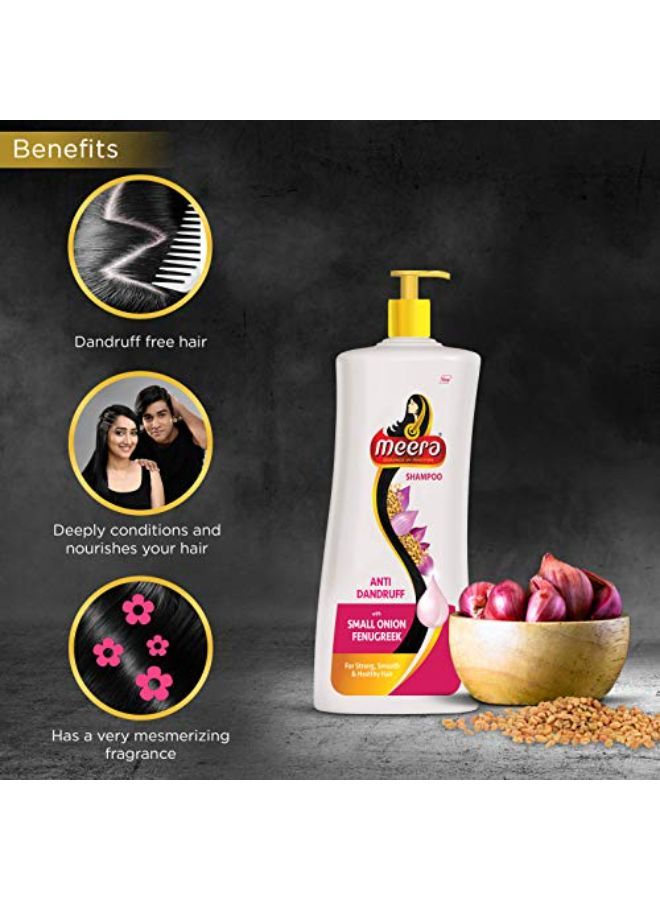 MEERA Anti Dandruff Shampoo, White,340Ml - Image 5