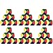 Leitee 36 Pcs Juggling Balls for Beginners 2 Inch Small Soft Durable Colorful Juggling Balls Bulk for AdultsBlue Yellow Red Green - Image 4
