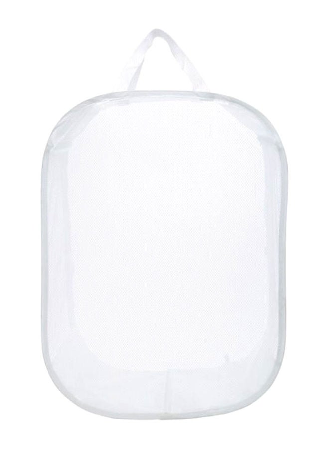 NIBEMINENT Pop And Fold Laundry Bag White - Image 1