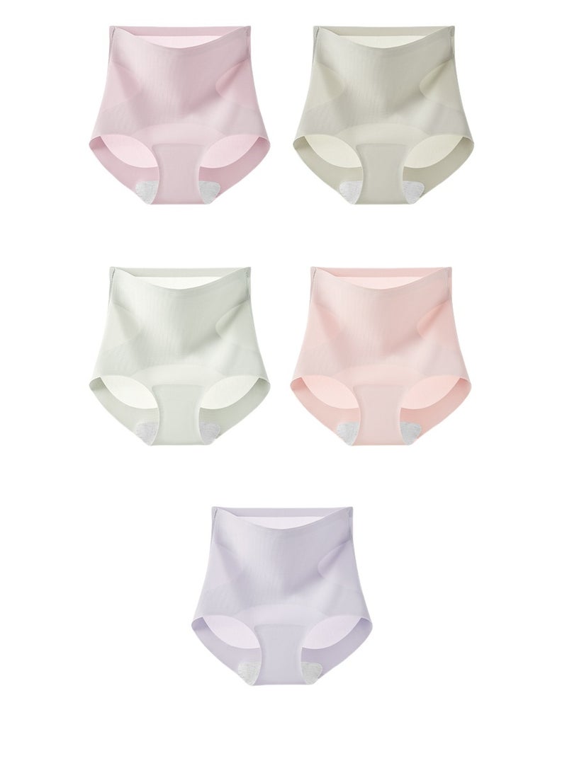 KUYING High Waisted Anti Glare Postpartum Waist Cinching And Hip Lifting Safety Pants For Body Shaping Set Of 5  - Image 1