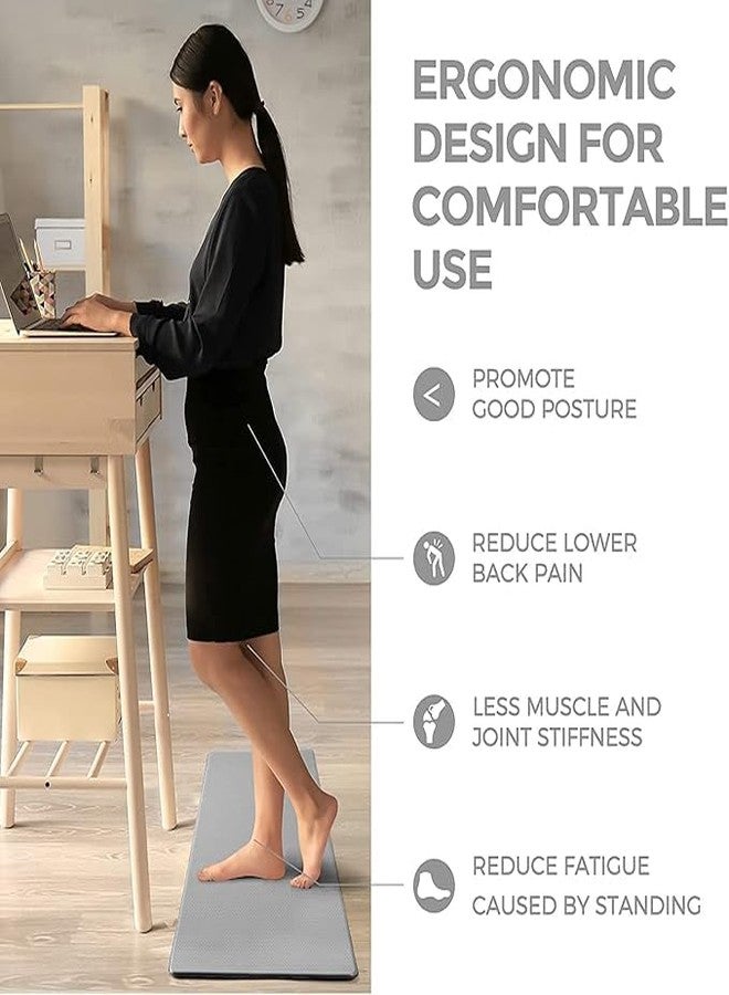 zEdx Modern Kitchen Rugs and Mats Set - Long Non-Slip, Water-Resistant Floor Runners with Comfort and Style (Cooking time) - Image 5