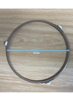 Rubik Microwave Oven Turntable Roller Ring, Glass Plate Coupler Circular Turner, Guide Holder For Microwave Oven Glass Tray Support (22 CM)  - Image 2