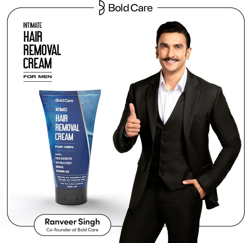 Bold Care Intimate Hair Removal Cream for Men - Image 2