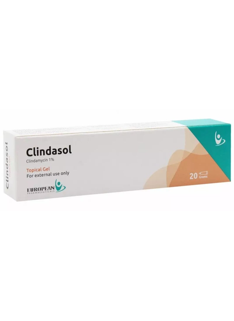 EUROPEAN - Clindasol gel For acne 20g - Image 1