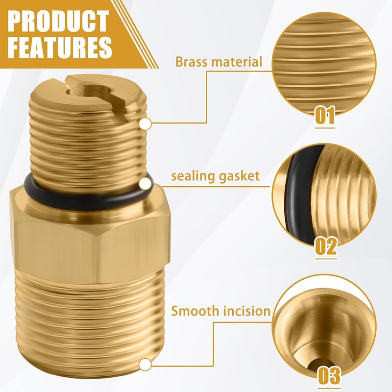 MEKILYN 7106686 Gas Powered Pressure Washer Hose Connector Compatibility Whit Simpson Pressure Washer Parts ，for Gas Powered Pressure Washer Pumps - Image 3