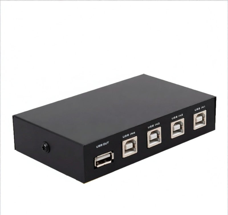 موزع VGA: 1 مدخل و 4 مخارج، توزيع فيديو عالي الدقة حتى 1920x1440 - مضخم إشارة متعدد الشاشات يعمل بالتركيب والتشغيل لأجهزة الكمبيوتر والشاشات والبروجكتور - Image 1