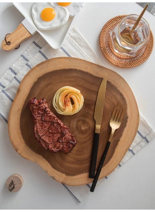 Wood Chop Wood Chop - Anti-Bacterial - Reversible - Shessham Tree Log Wooden Cutting Board - No Chemicals or Varnish Used - Natural Finish with Food Grade Mineral Oil (12 * 12 * 1.5 inch)  - Image 1