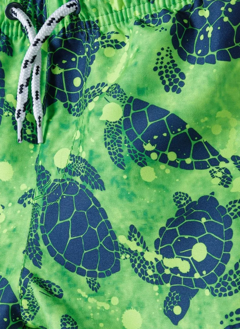 مينوتي Teen Boys Printed Board Short