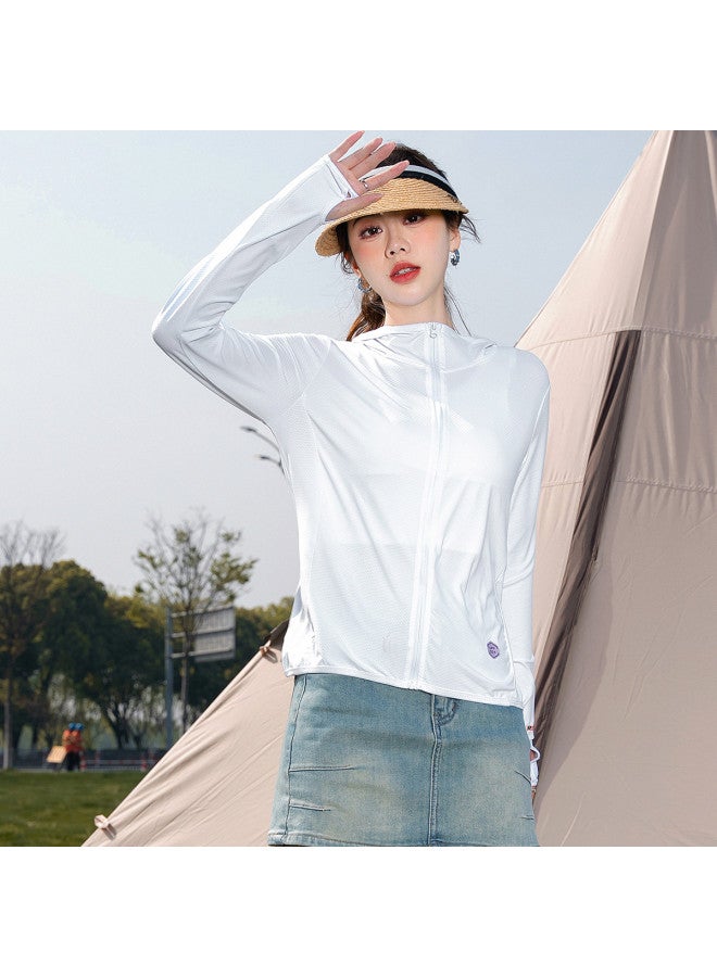 Baleno Summer Fashion Best-seller Women's Sun Protection Jacket - Uv-resistant Slim-fit Casual Outdoor Elegant Comfortable Coat - Image 4