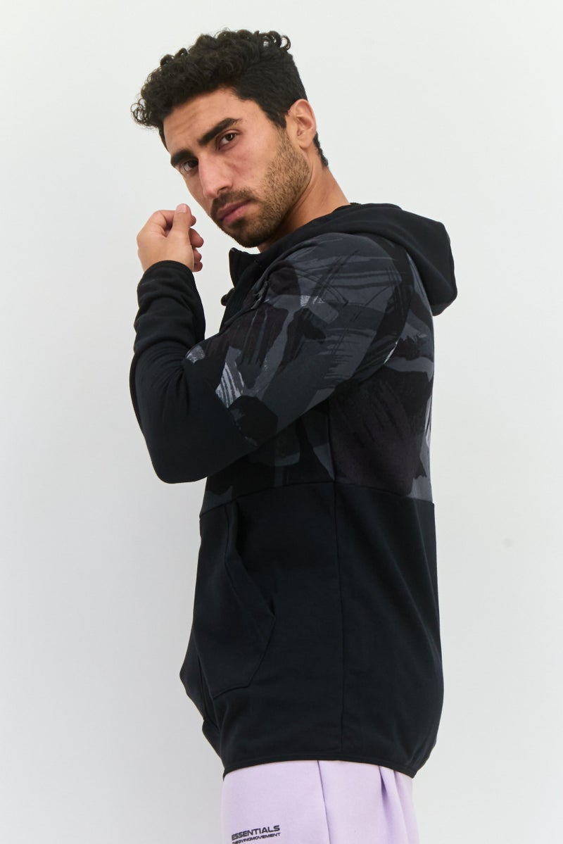 Nike Men Sportswear Fit Long Sleeve  Outdoor Sweatshirt, Black  - Image 2