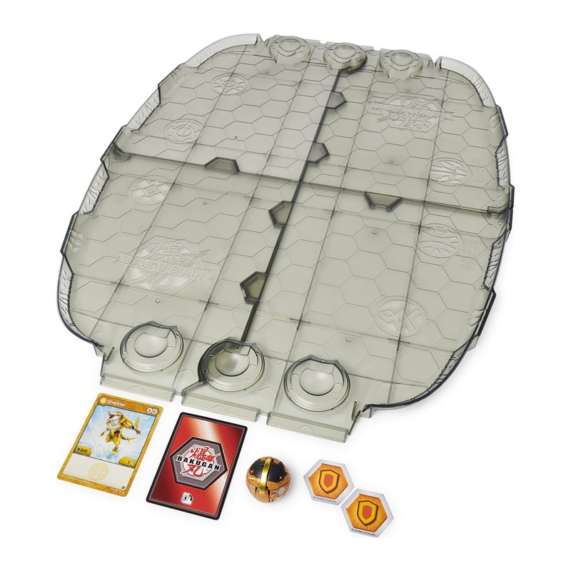 BAKUGAN لعبة باكوجان باتل ماتريكس ديلوكس مع سمكة شاركتار الذهبية الحصرية ألعاب للأطفال الأولاد من عمر 6 سنوات وما فوق - Image 3