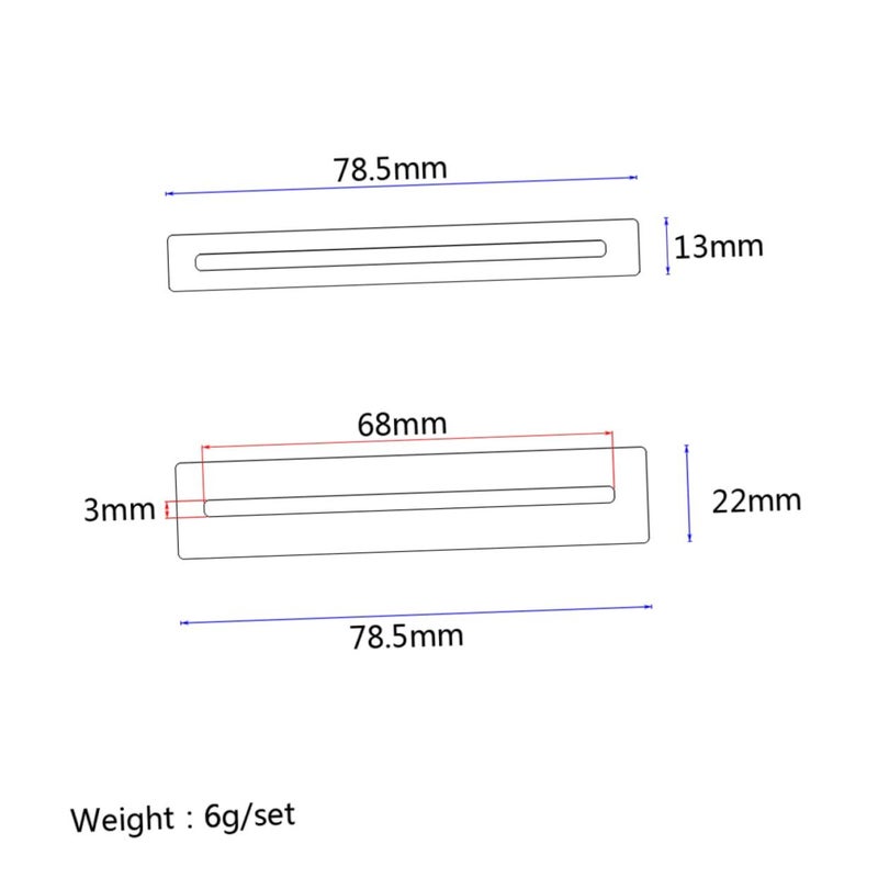 Black Guitar Fretboard Fret Protector 2pcs Staining Gaskets for Luthier Tool - Image 4