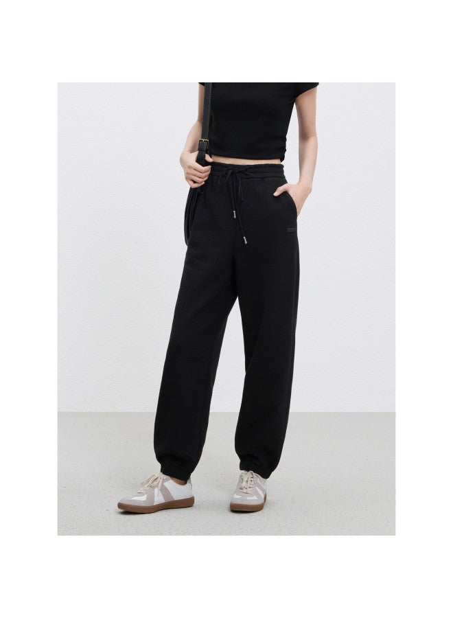 Waxbird High-waist Casual Athletic Cuffed Pants 2025 Slimming Sweatpants Casual Pants - Image 3