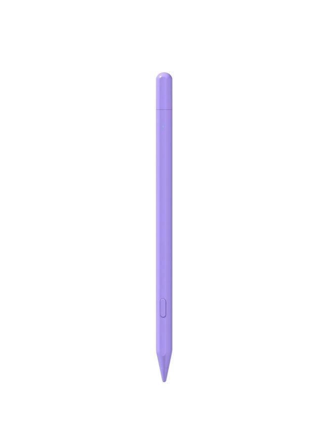 Generic - Three-generation Capacitive Pen Type C Storage Wireless Charging Bluetooth Shortcut Keys For The Latest IPAD-Color:Violet - Image 1