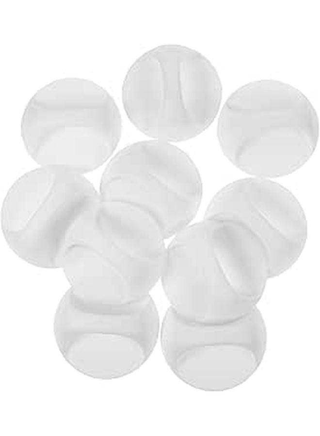 10 Pack Adhesive Pull Handles Sticky Drawer Cabinet Door Handles Removable For Wardrobe Kitchen Window Furniture - Image 1