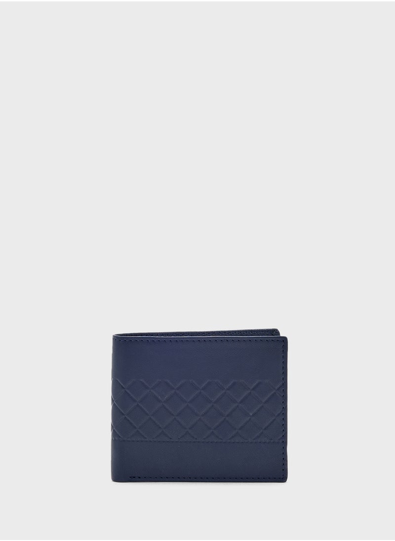 Robert Wood - Genuine Leather Bi-Fold Wallet - Image 1